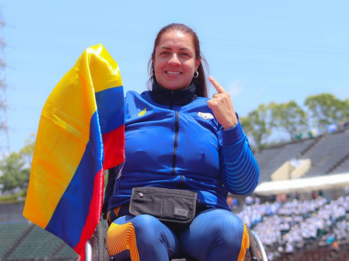Mundial de Para-atletismo: Colombia inicia con medalla de oro en lanzamiento de disco