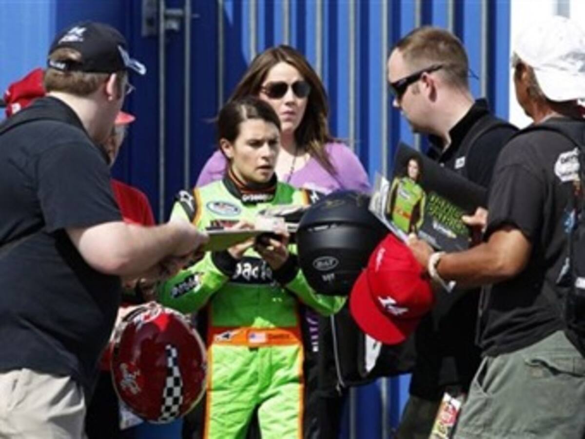 Expectativa en Estados Unidos por Danica Patrick, dueña de la pole en las 500 de Daytona