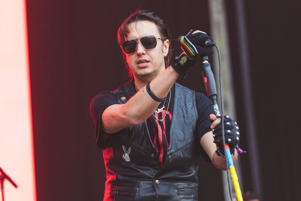 MADRID, SPAIN - JUNE 10: Julian Casablancas of the American indie rock band The Voidz performs in concert during day 3 of Primavera Sound Madrid 2023 on June 10, 2023 in Madrid, Spain. (Photo by Mariano Regidor/Redferns)