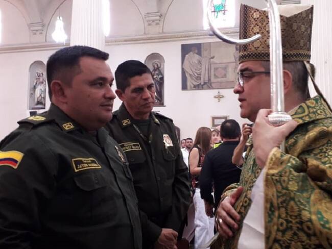 Iglesia en Cúcuta lidero acto de solidaridad con la policía