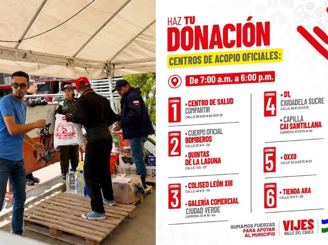 Soacha amplía sus puntos de acopio: estos son los 9 lugares de recolección de ayudas y donación