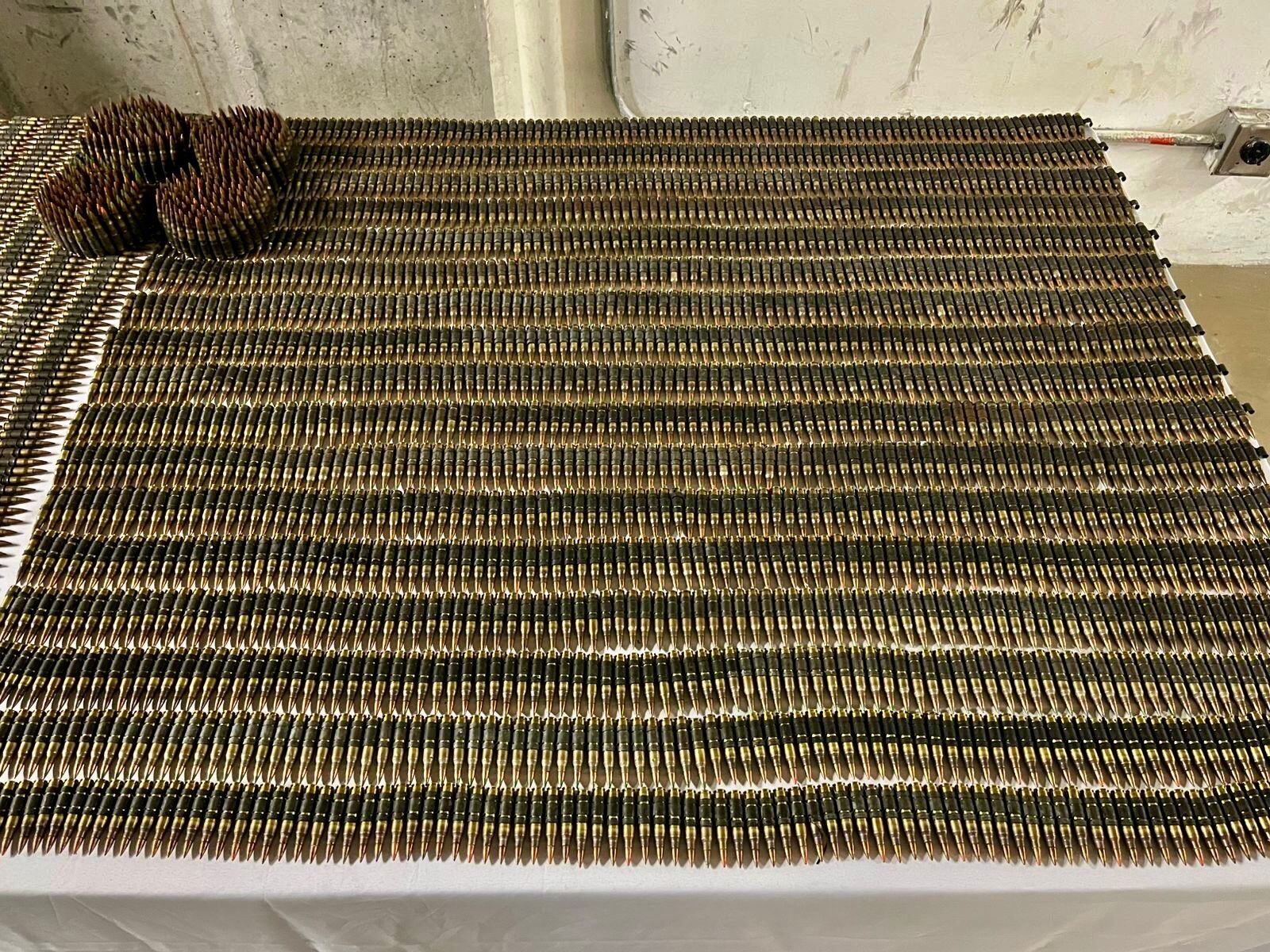 Munición incautada a Disidencias Farc.