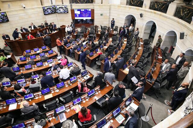 Senado de la República. Foto: (Colprensa - John Paz)
