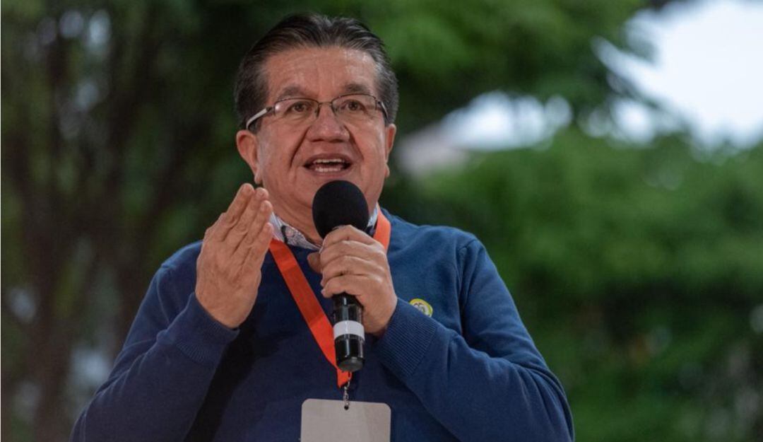 Fernando Ruíz, ministro de Salud. 