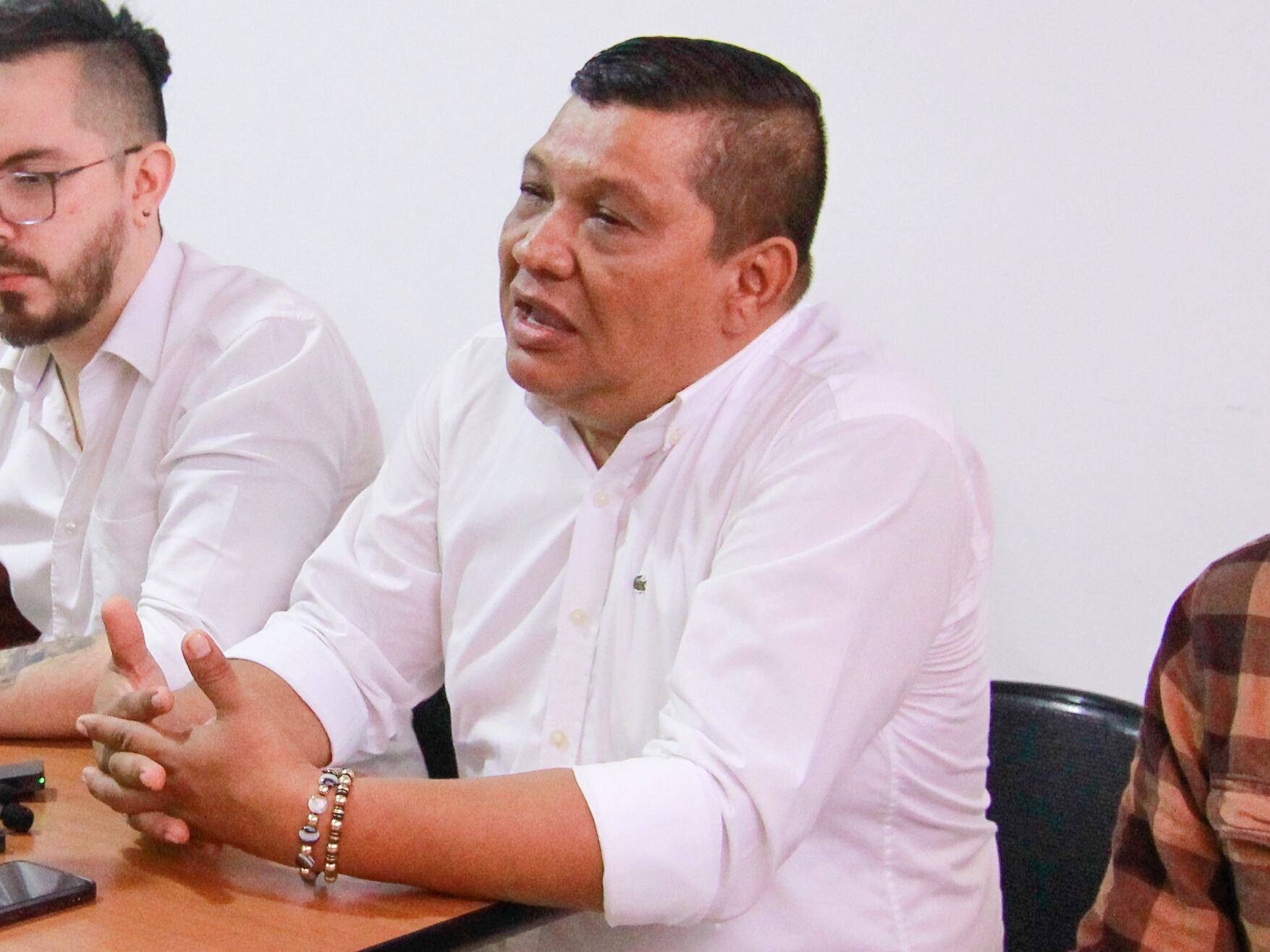 Martín Cruz, presidente de la CUT Norte de Santander / Foto: EFE/ Mario Caicedo