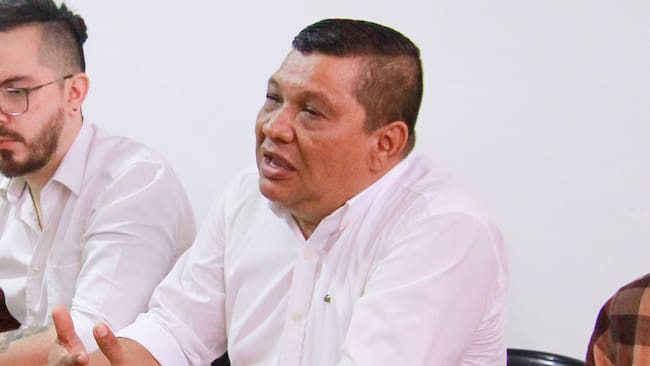 Martín Cruz, presidente de la CUT Norte de Santander / Foto: EFE/ Mario Caicedo