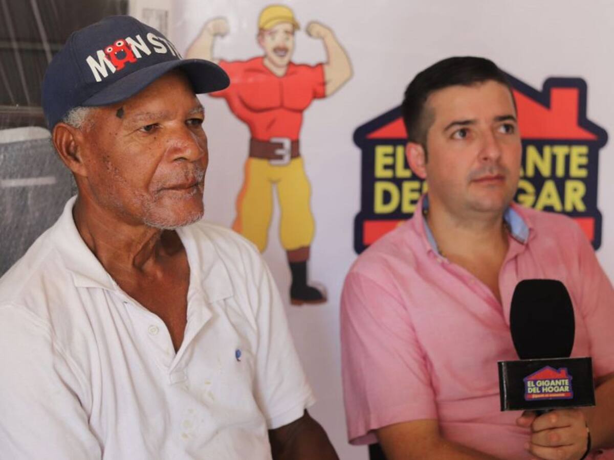 Gigante del Hogar dotó de electrodomésticos casa de pescador atracado