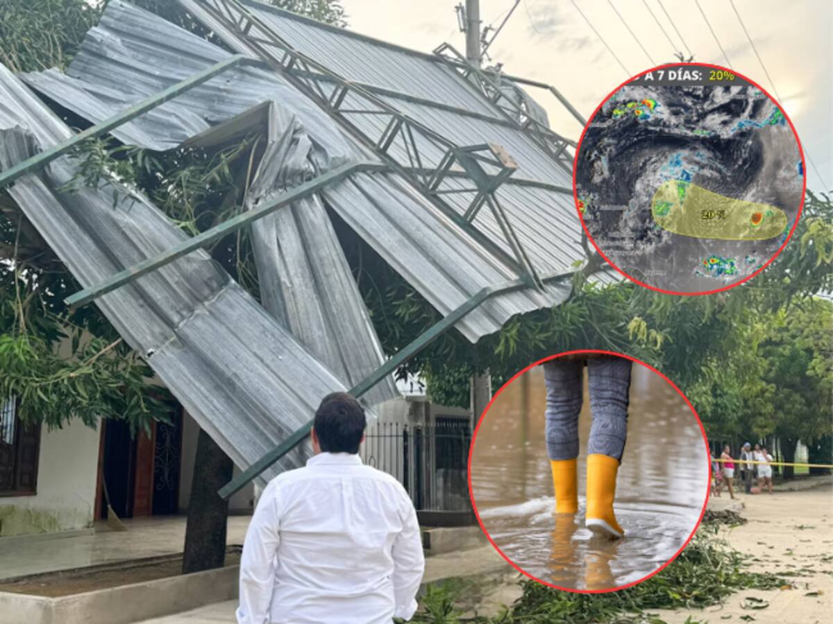 6 municipios del Atlántico afectados por la Onda Tropical ¿seguirán las lluvias? Esto dice el IDEAM