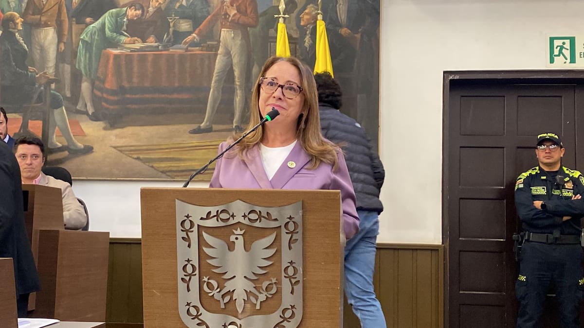 Ana Teresa Bernal, del Pacto Histórico, es la nueva vicepresidenta del Concejo de Bogotá