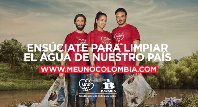 Ensúciate para limpiar el agua de nuestro país, un iniciativa que busca motivar a las personas a crear conciencia y responsabilidad con el planeta.