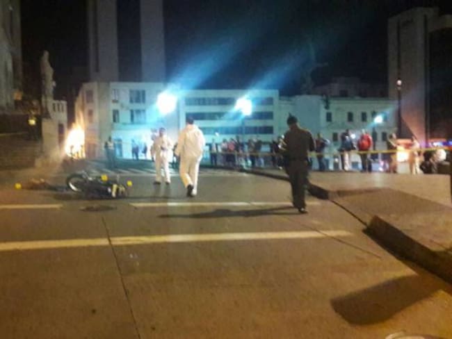 Peatón murió atropellado por una moto