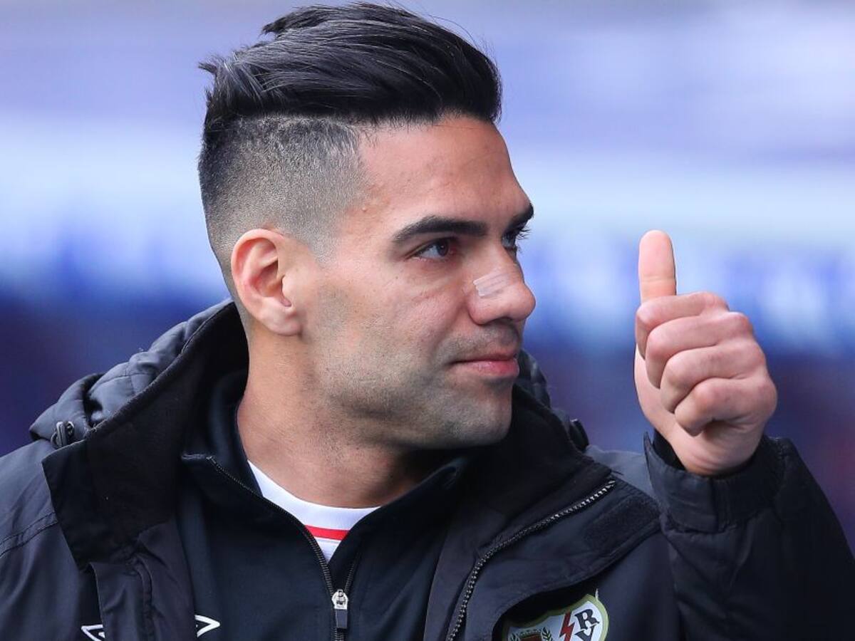 Falcao permaneció en el banco en el regreso al triunfo del Rayo Vallecano