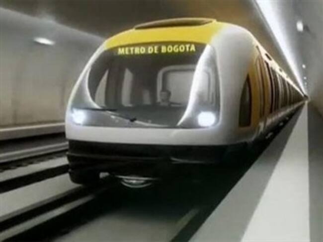 En cinco años estaría rodando la primera línea del Metro de Bogotá