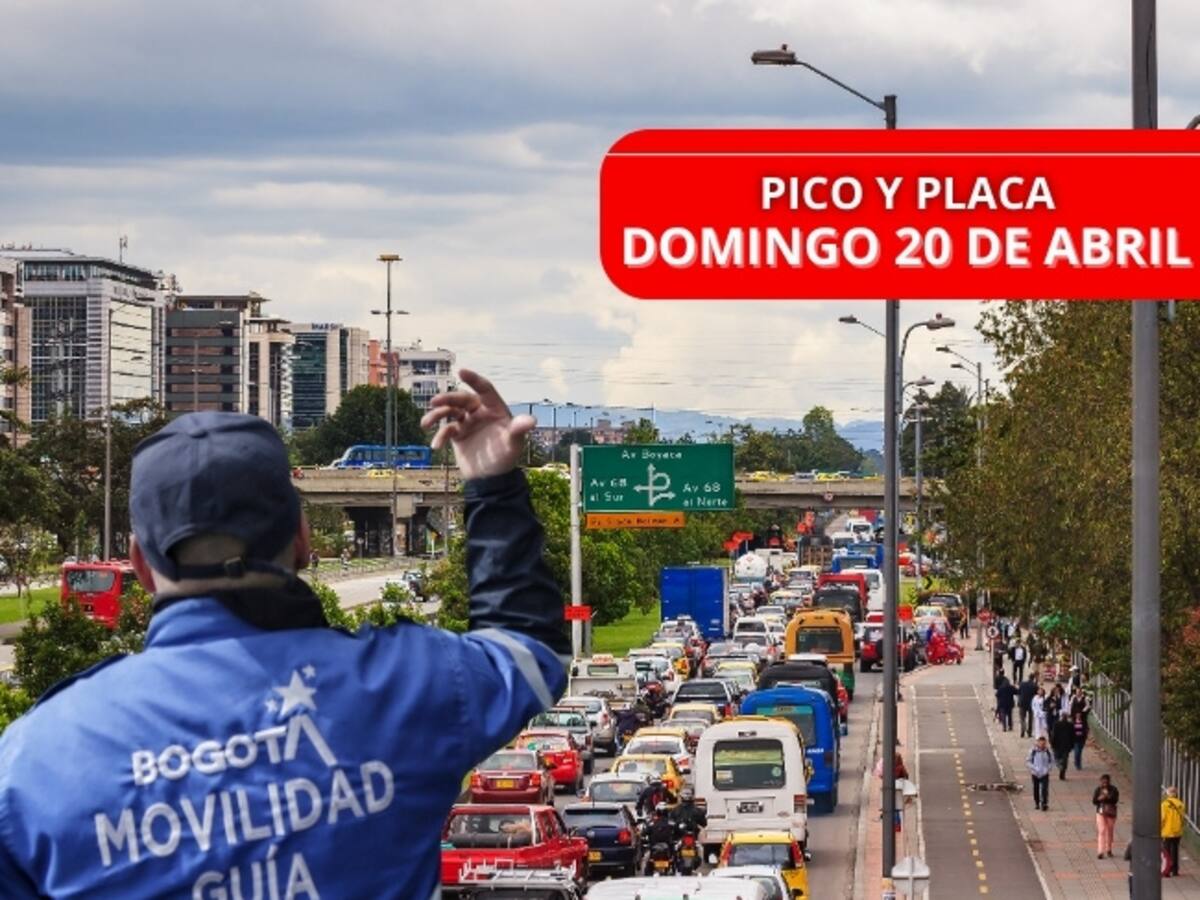 Pico y Placa Regional, domingo 20 de abril: Consulte placas, horario y evite multa de 15 SMLV