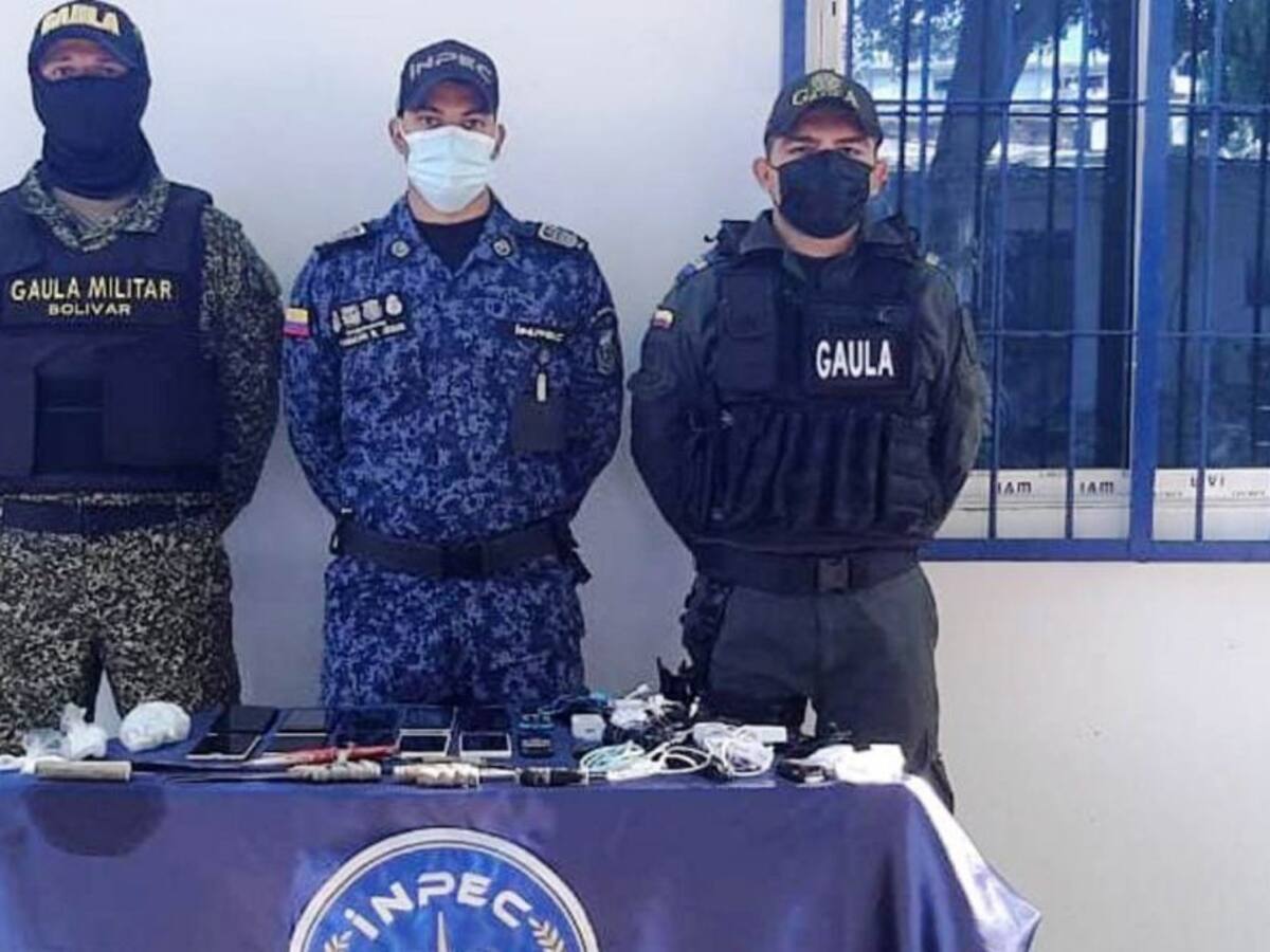 Desmantelada red de extorsión en centro penitenciario de Cartagena