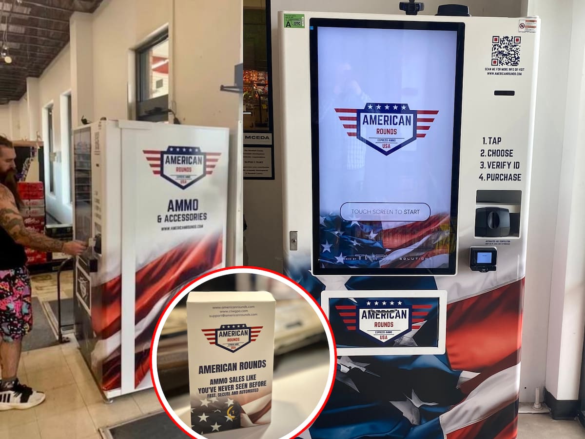 Estados Unidos: ahora se podrá comprar munición en máquinas expendedoras
