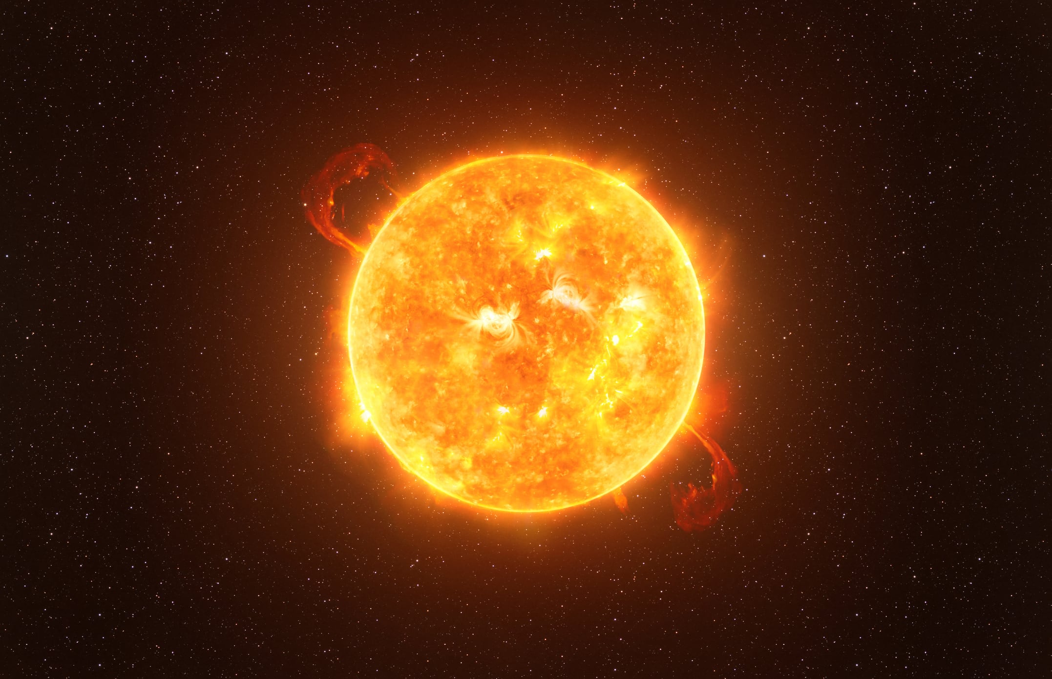 El sol es la estrella principal del sistema solar / Getty Images