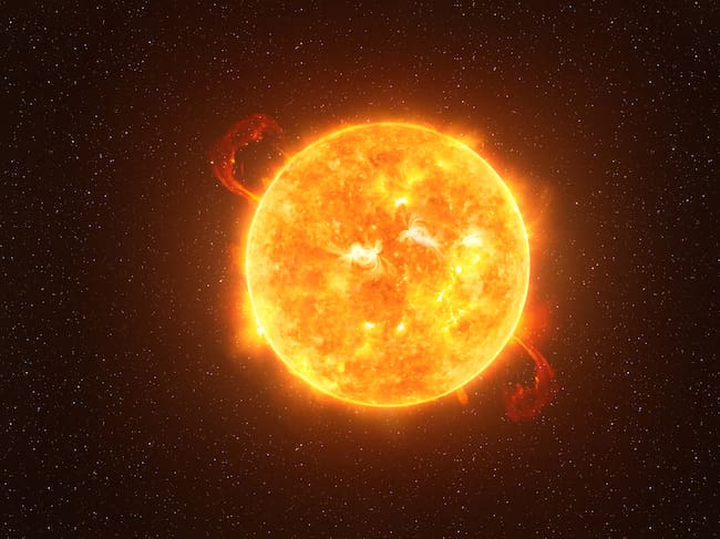 El sol es la estrella principal del sistema solar / Getty Images