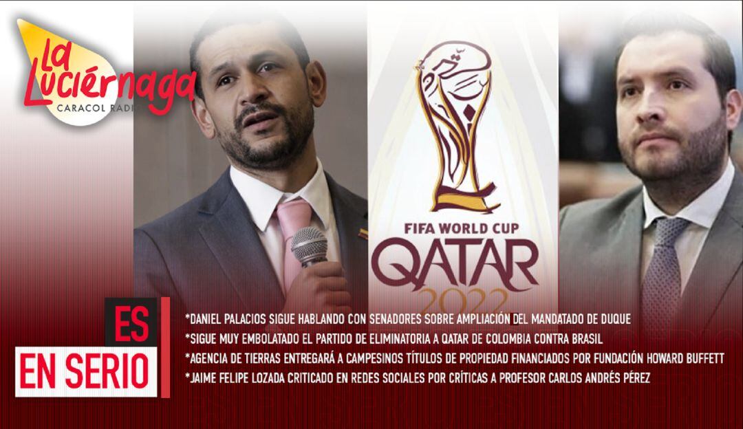 Daniel Palacios sigue hablando con senadores sobre ampliación del mandatado