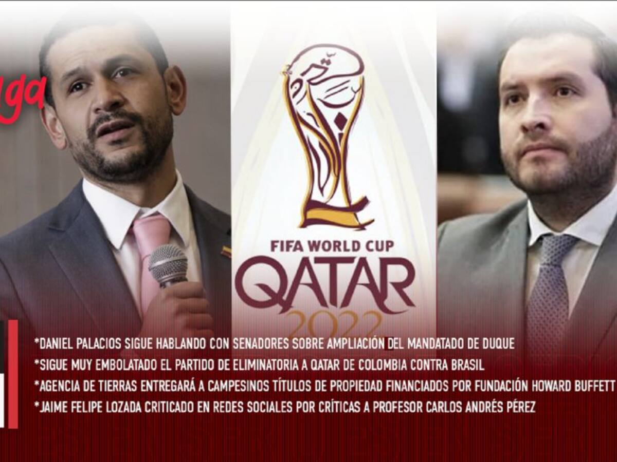 Daniel Palacios sigue hablando con senadores sobre ampliación del mandatado