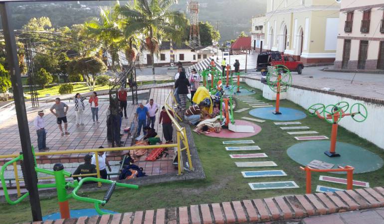 En este parque se registraron los accidentes.