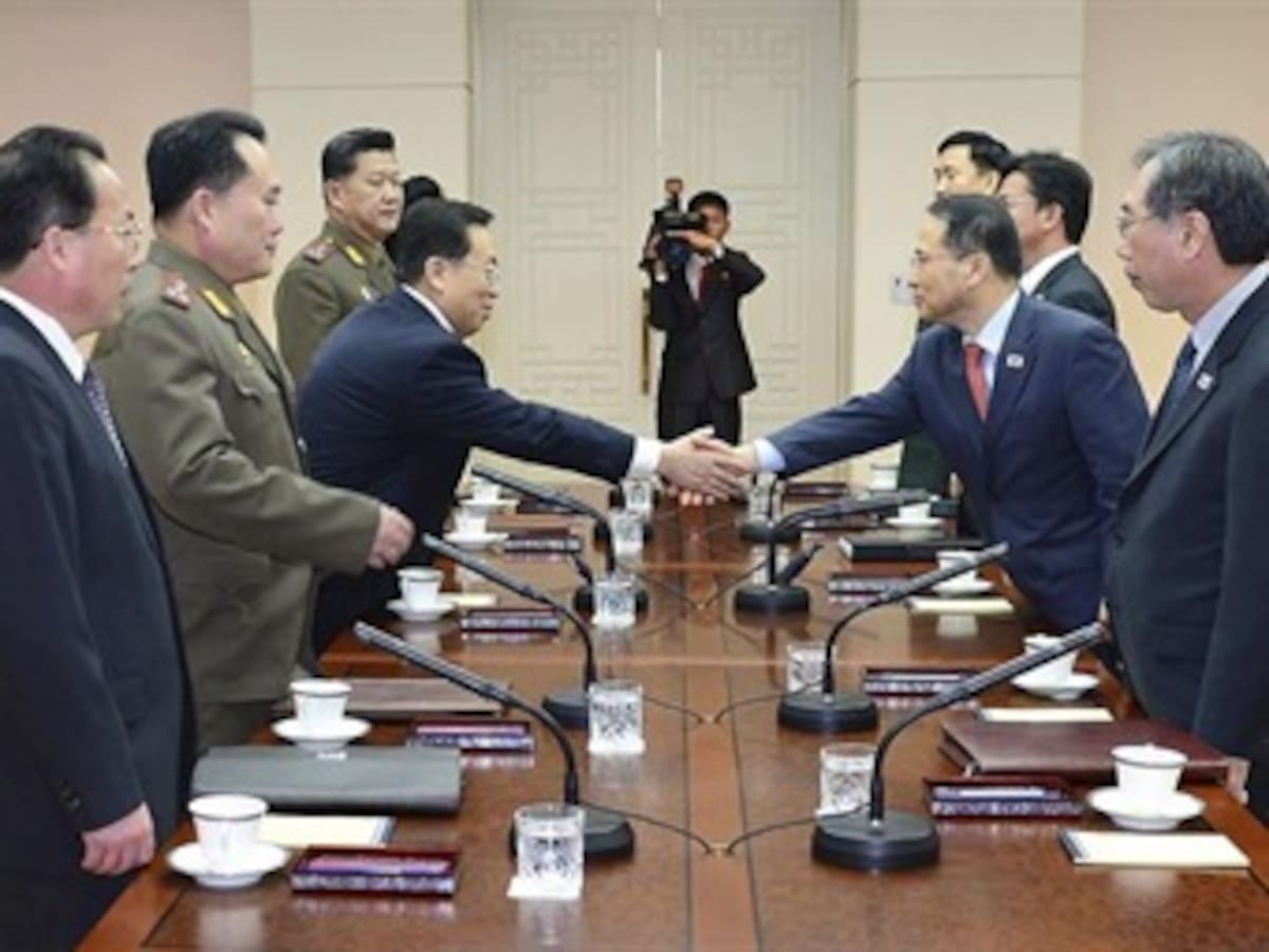 Corea del Sur y Corea del Norte se reunieron para mejorar sus relacione