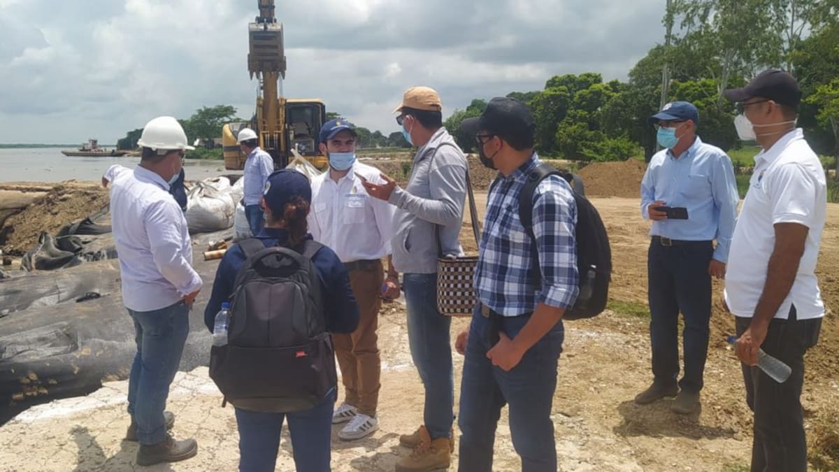Equipo científico avanza en la solución de erosión en Salamina, Magdalena