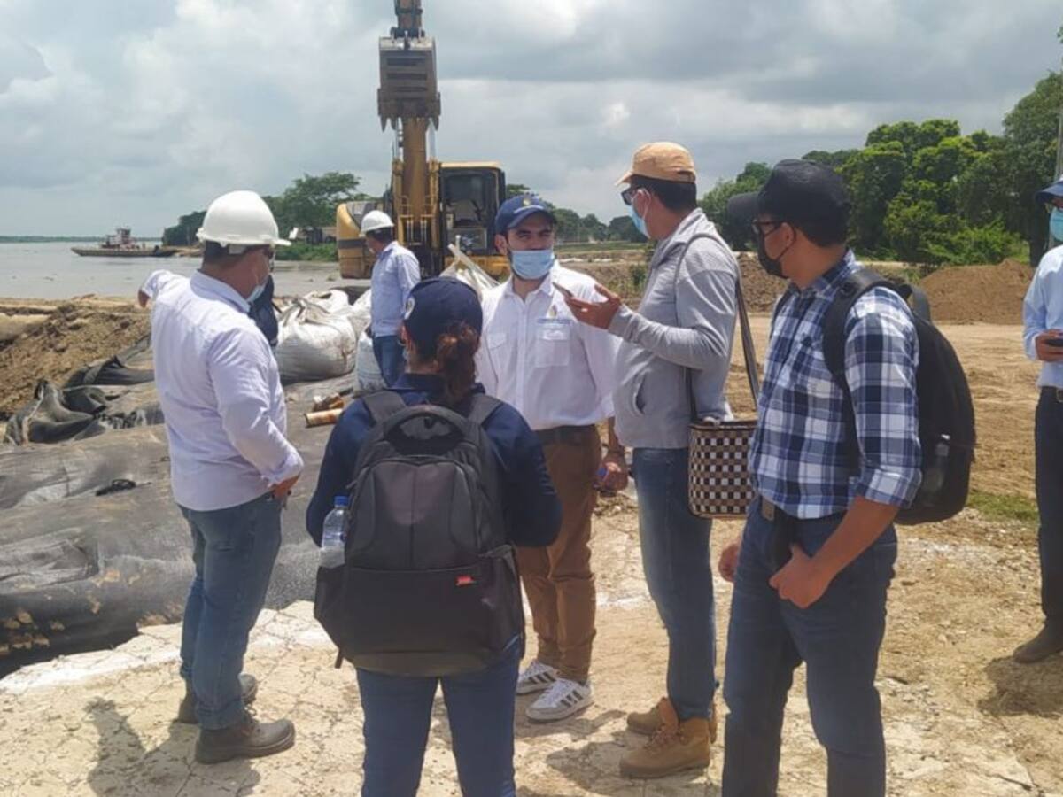 Equipo científico avanza en la solución de erosión en Salamina, Magdalena