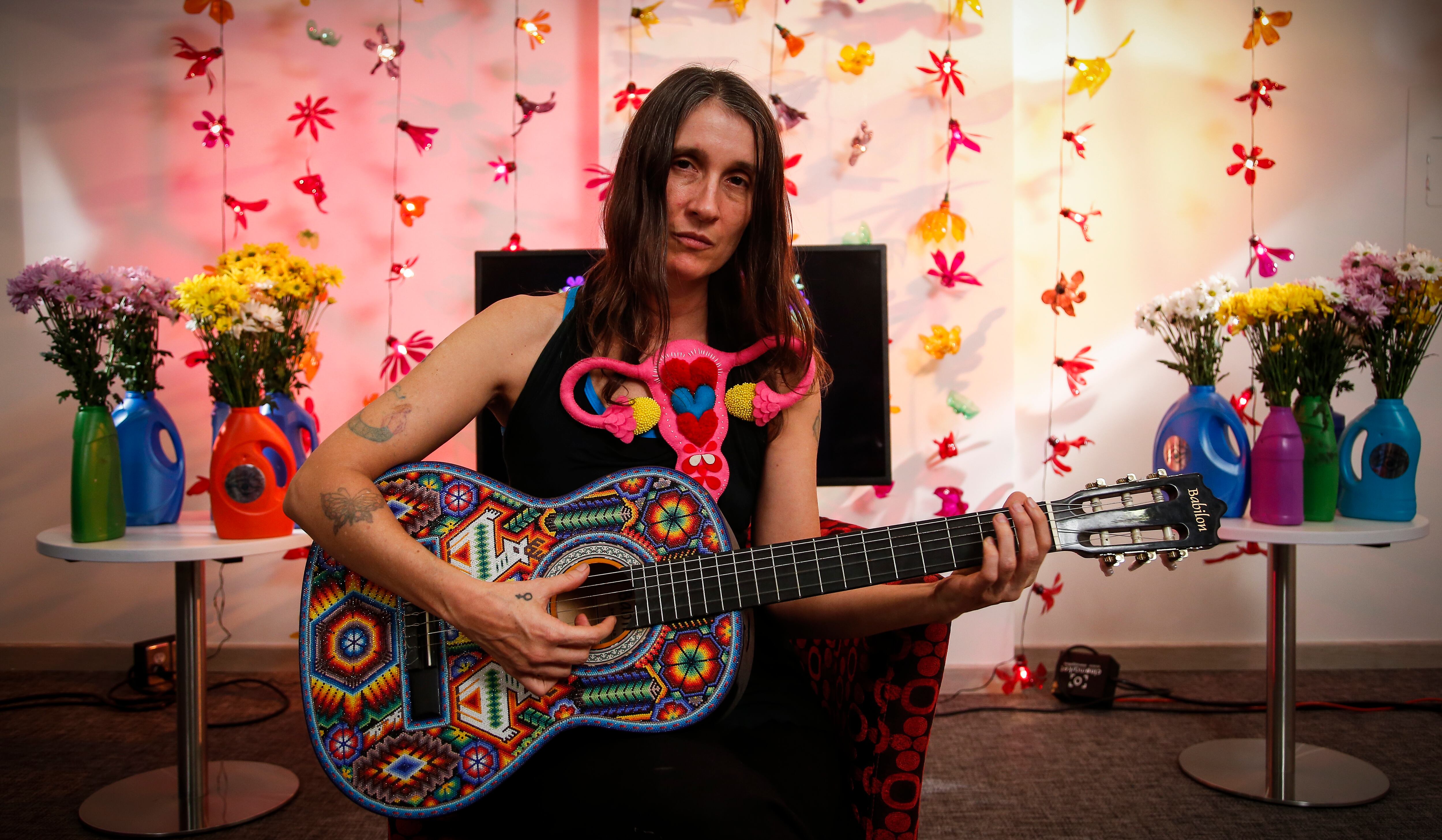 Andrea Echeverri, vocalista de Aterciopelados. Créditos: Colprensa