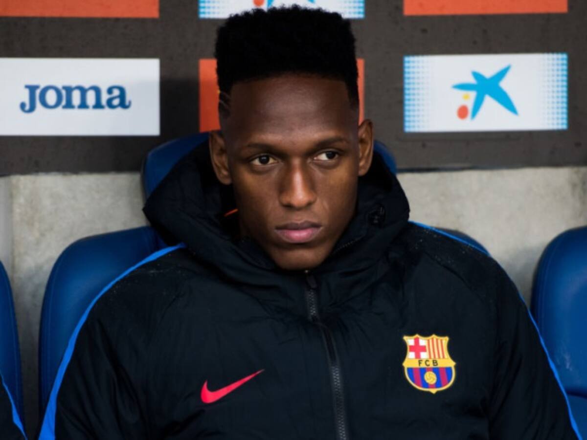 Yerry Mina no fue convocado para el partido entre Barcelona y Málaga