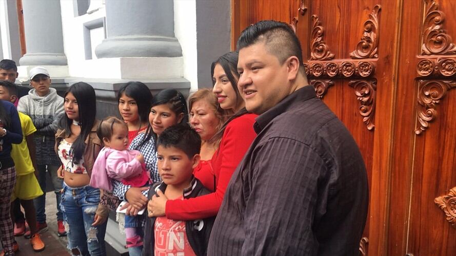 Dos noruegos encuentran su familia biológica en Nariño. Foto: La W/ Paulo Paz.