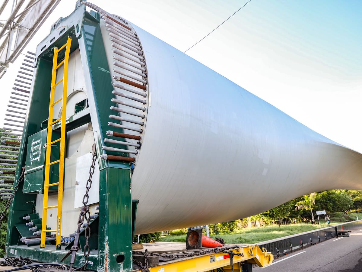 ¿Dónde estará ubicado un parque eólico en el Atlántico?: ya llegaron los aerogeneradores