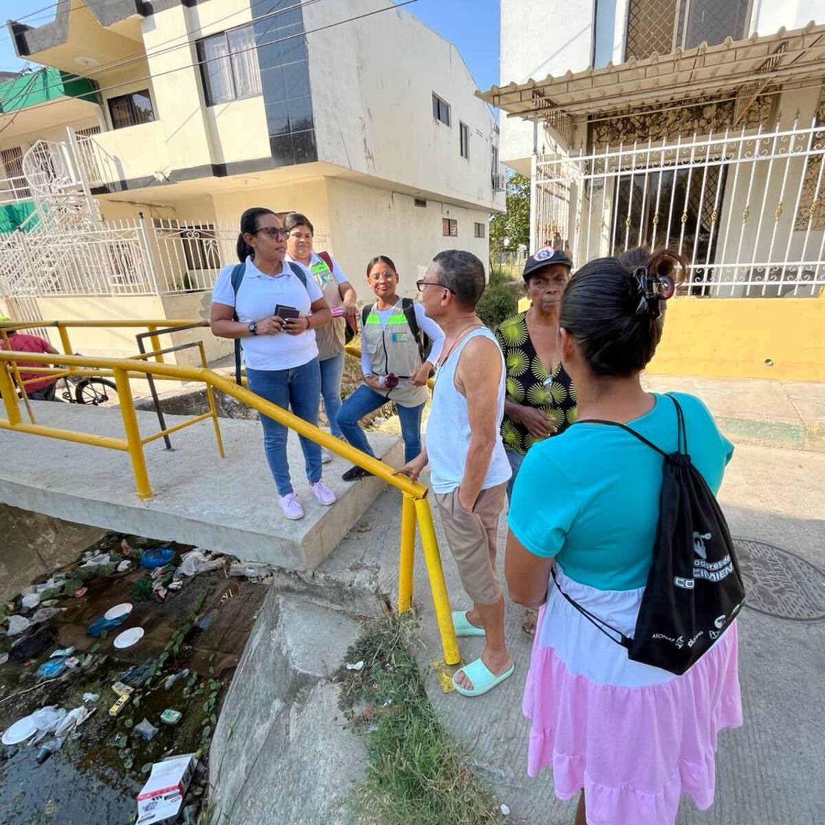 EPA Cartagena lidera campaña para el cuidado de canales y caños