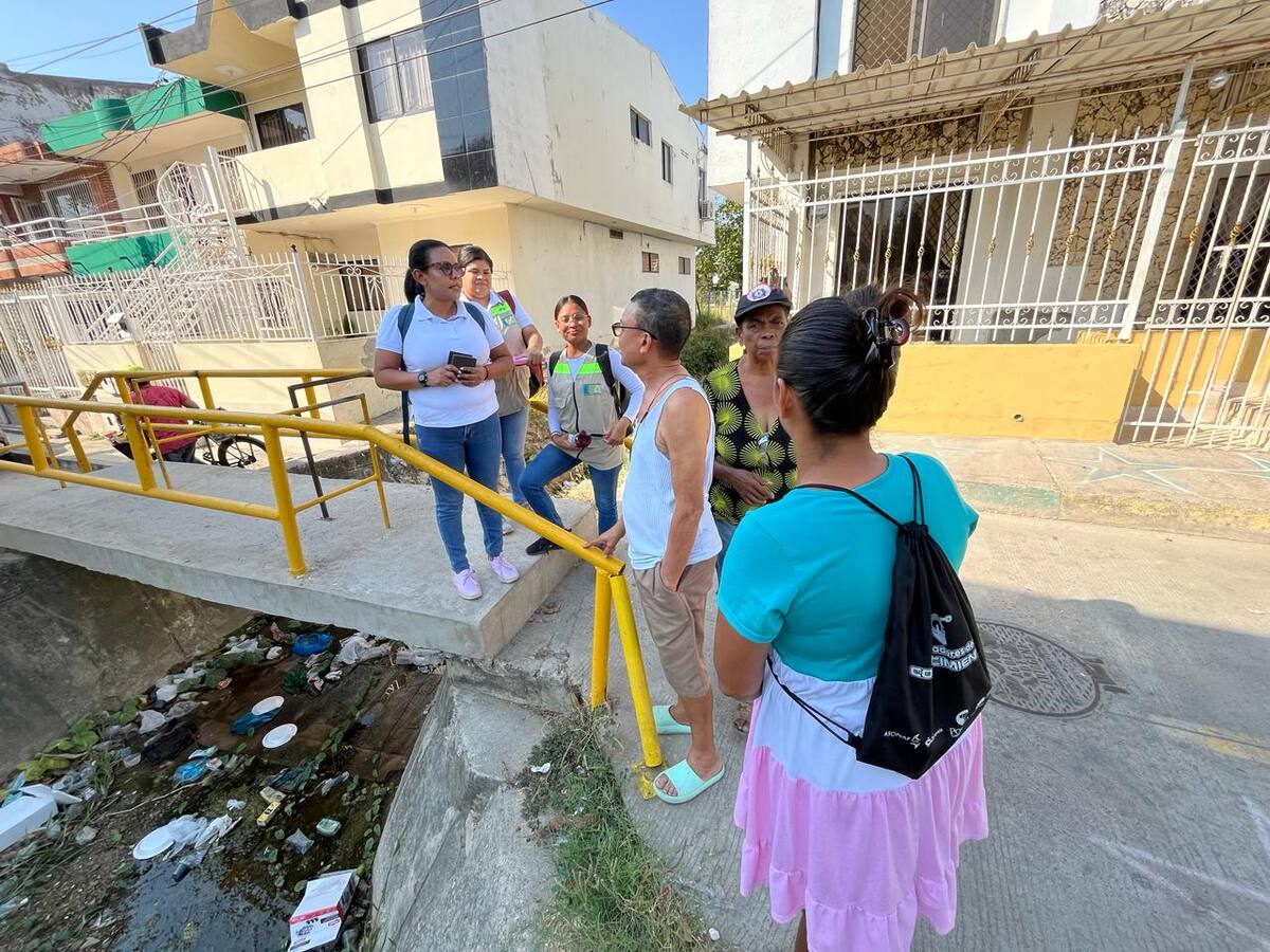 EPA Cartagena lidera campaña para el cuidado de canales y caños