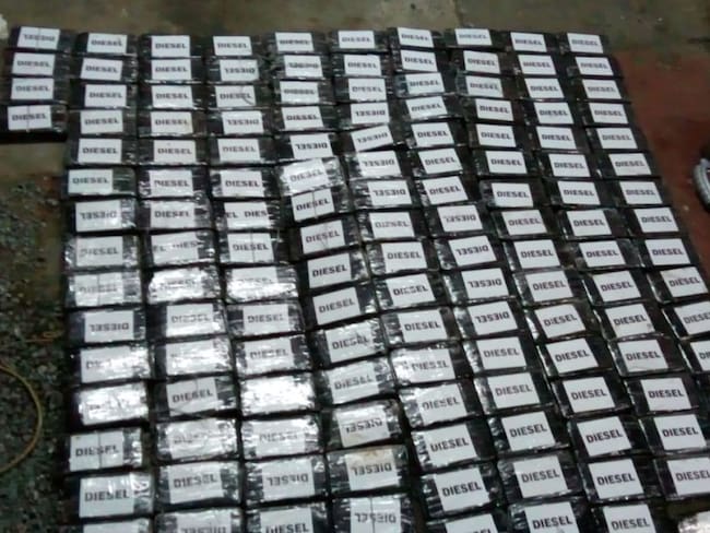 Con información de la DEA, se logra incautar 287 kilos de Cocaína