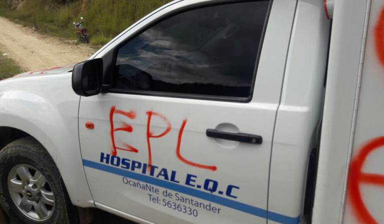 La ambulancia presta el servicio en el municipio de Ocaña.