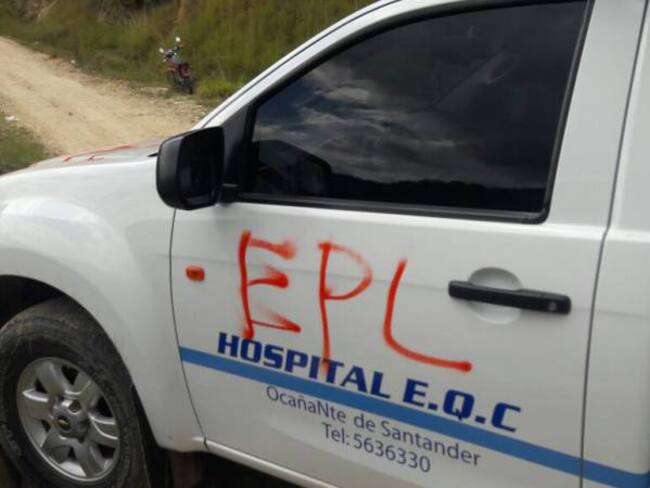 La ambulancia presta el servicio en el municipio de Ocaña.