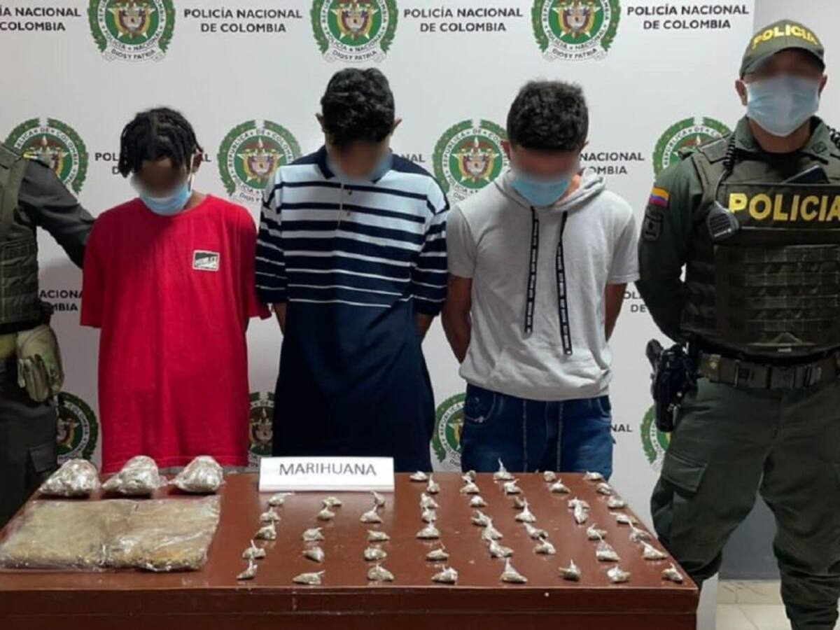 Desarticulada banda por presunto expendio de drogas en Cartagena