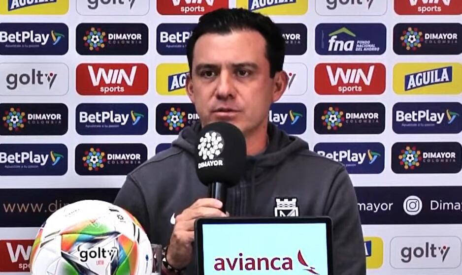 Luis Pérez, asistente técnico de Atlético Nacional / Dimayor