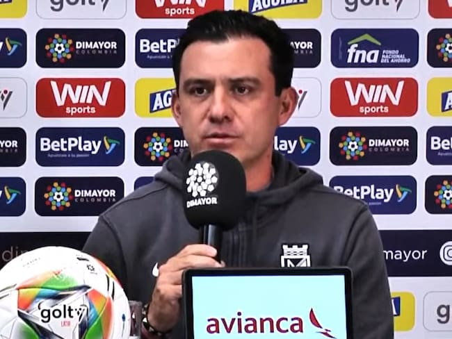 Luis Pérez, asistente técnico de Atlético Nacional / Dimayor