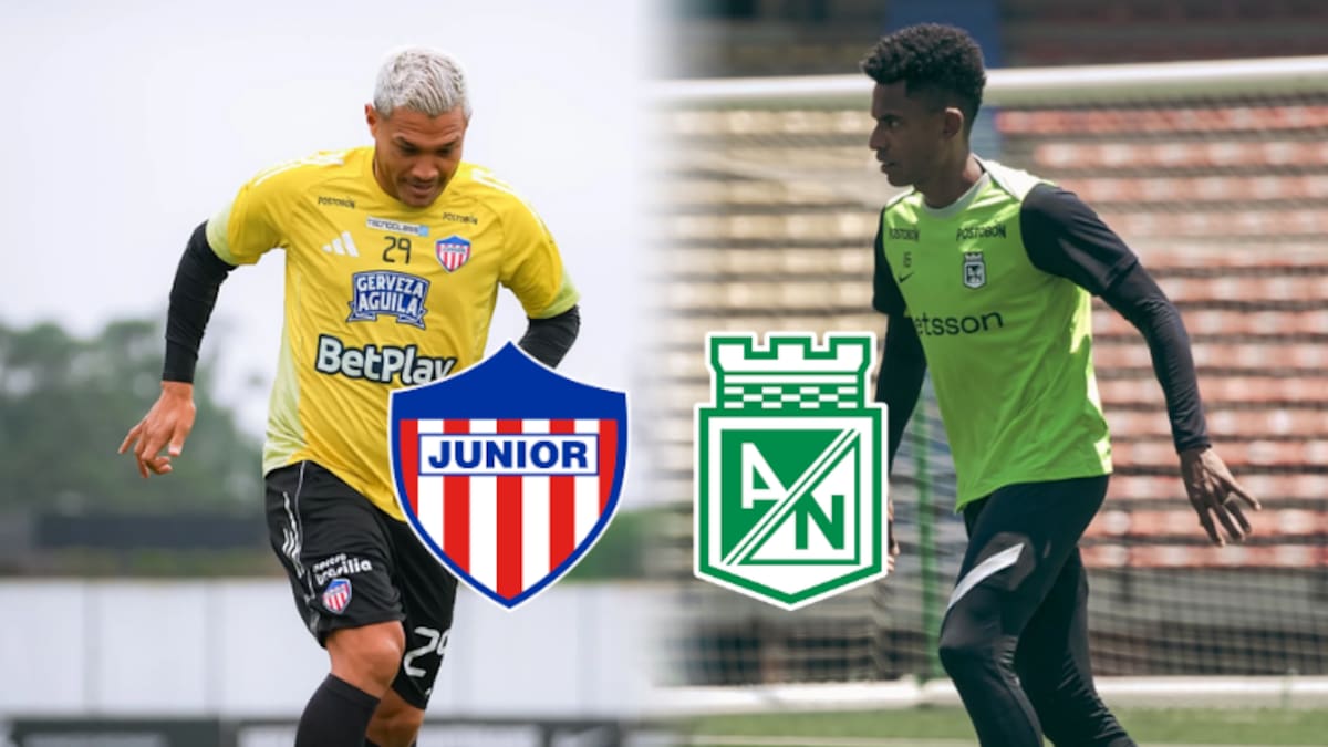 Junior vs Atlético Nacional: Prográmese con la final ida del fútbol colombiano