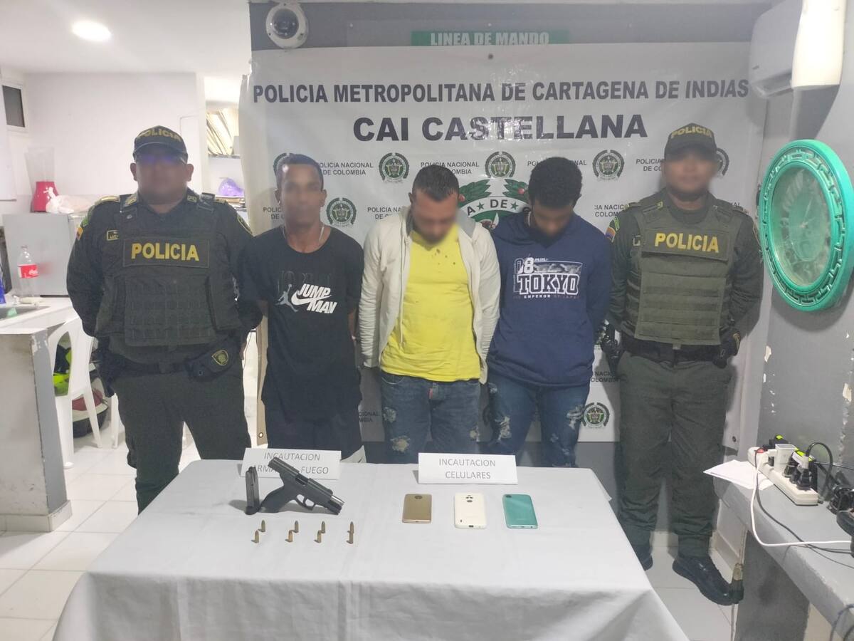 Incautan vehículos para transporte de armas en Cartagena