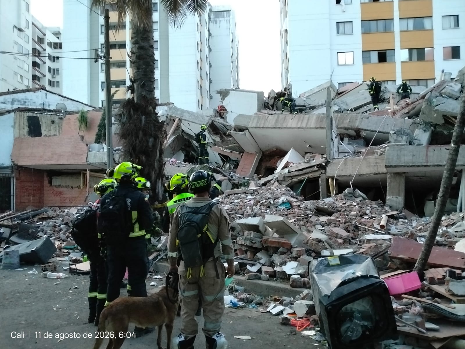 USAR COL-2. Foto: Bomberos Pasto