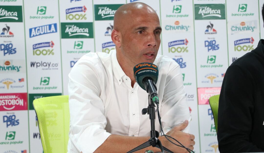 Mayer Candelo, director técnico del Deportivo Cali.