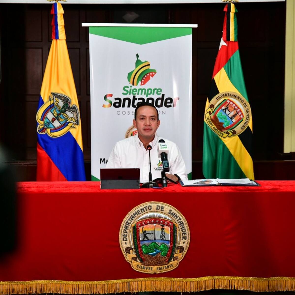 Fiscalía imputará cargos a Mauricio Aguilar Hurtado, exgobernador de Santander