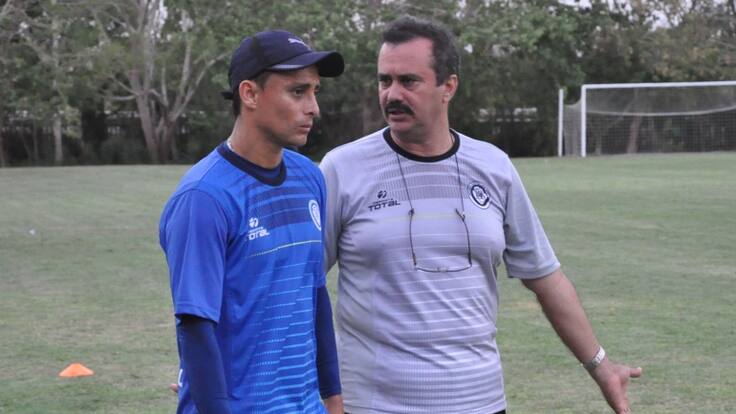 Real Cartagena primer entrenamiento Giovanni Hernández