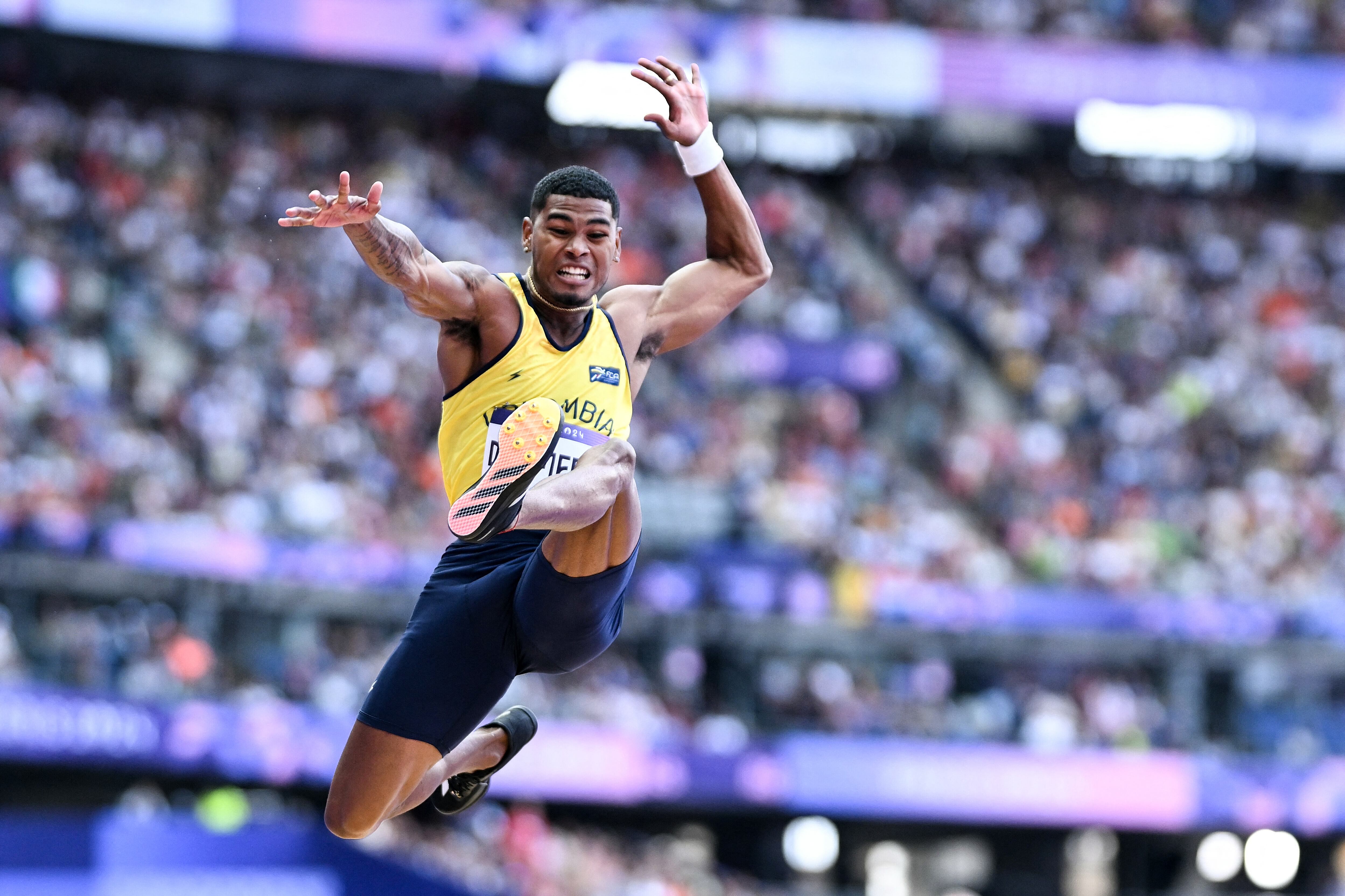 Arnovis Dalmero luchará por la segunda medalla del áis en los Juegos Olímpicos 2024. (Photo by Kirill KUDRYAVTSEV / AFP) (Photo by KIRILL KUDRYAVTSEV/AFP via Getty Images)