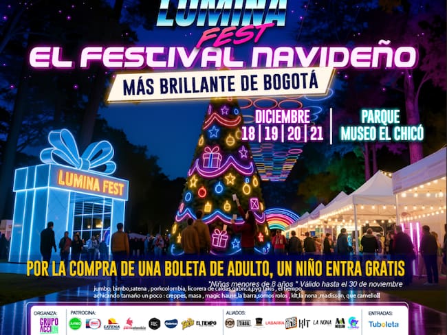 Festival Lumina en Bogotá