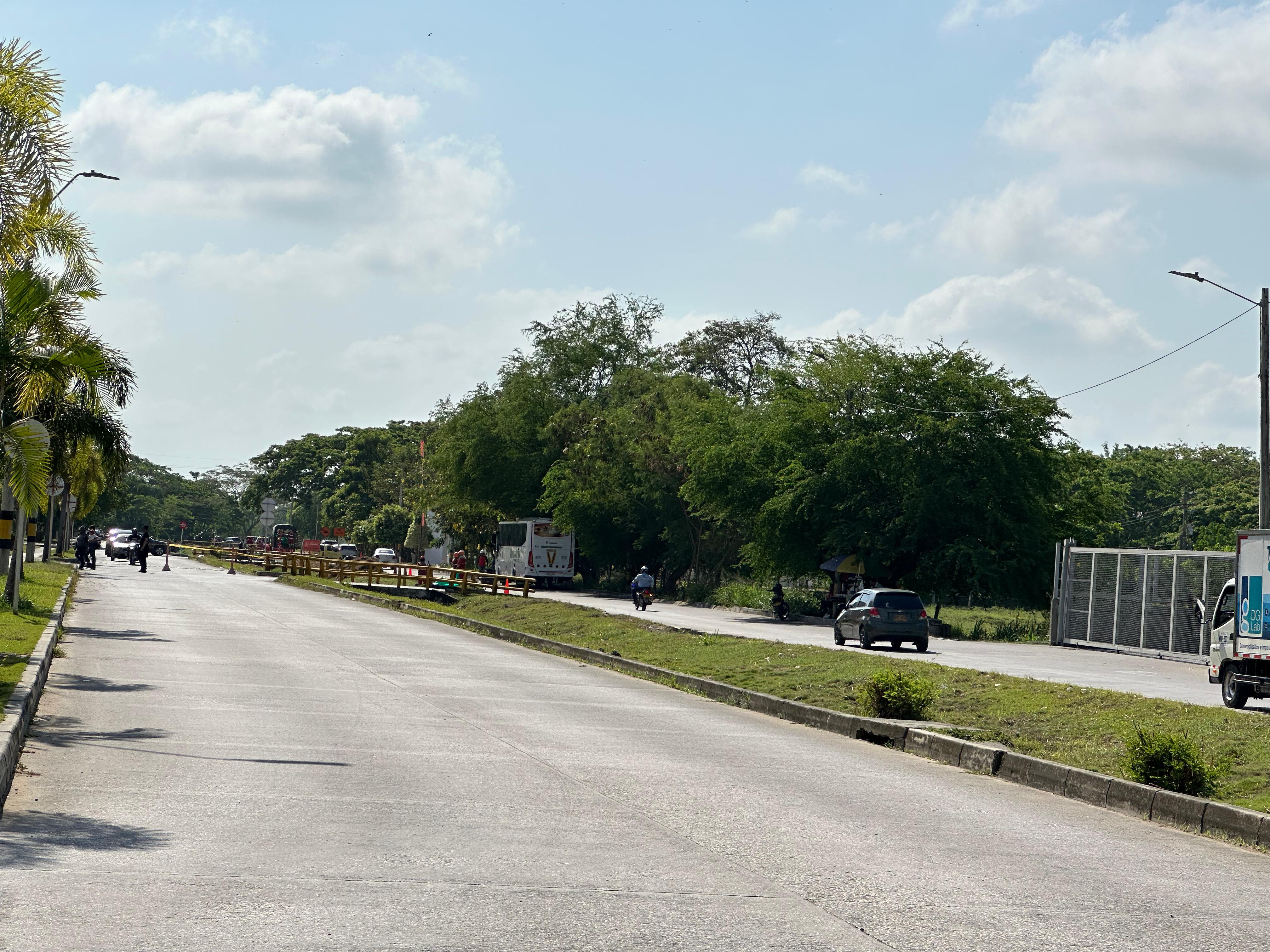 Vías en Montería. Foto: prensa Gobernación de Córdoba.