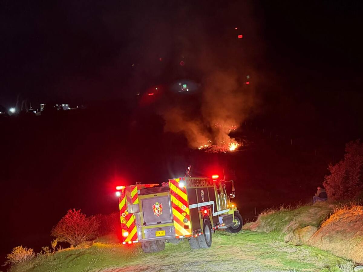 Aumentan los incendios forestales en Boyacá